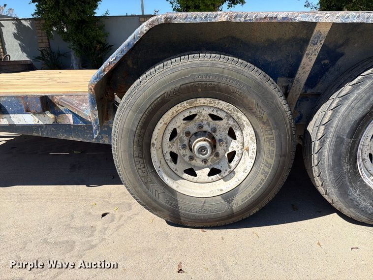 image for item FI2069 2012 Anderson tilt deck equipment trailer