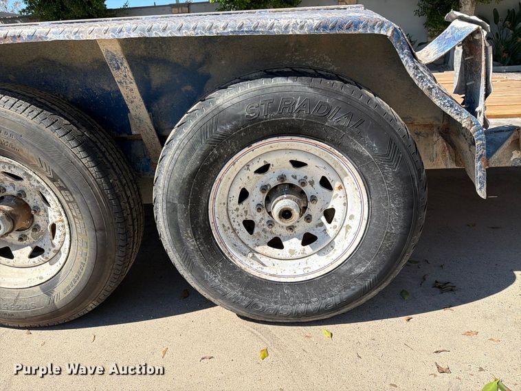 image for item FI2069 2012 Anderson tilt deck equipment trailer