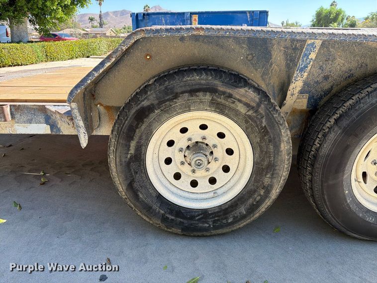 image for item FI2069 2012 Anderson tilt deck equipment trailer