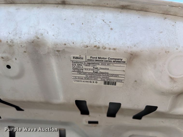 image for item FI2074 2022 Ford Escape SE SUV