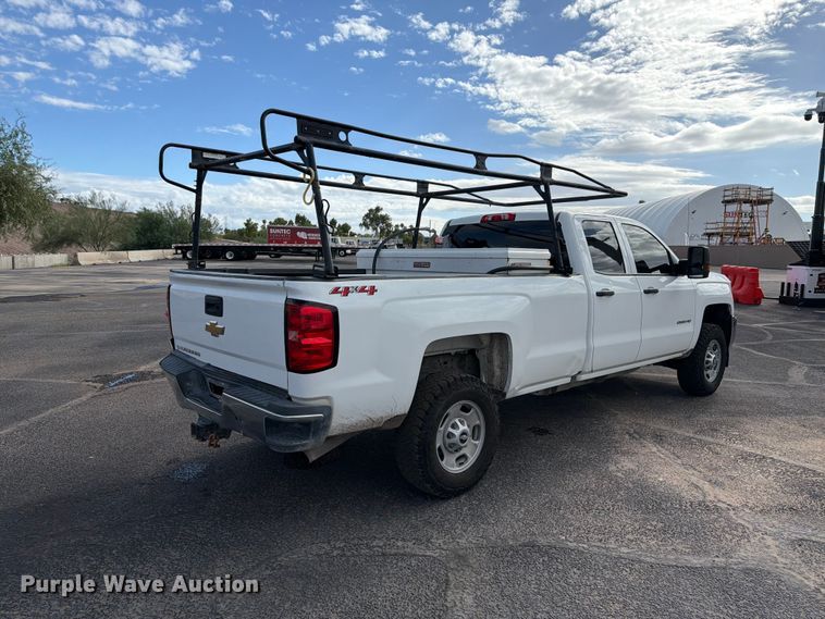 image for item FI2075 2019 Chevrolet Silverado 2500HD Ext. Cab pickup truck