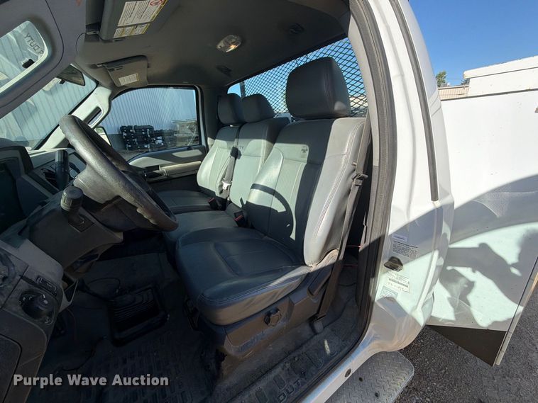 image for item FJ2031 2015 Ford F350 Super Duty utility bed pickup truck