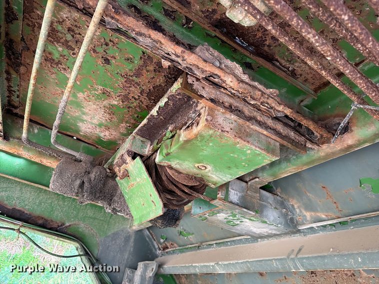 image for item FJ2049 1993 Wilson 4470 FT Muv-all drop deck hydraulic tail equipment trailer