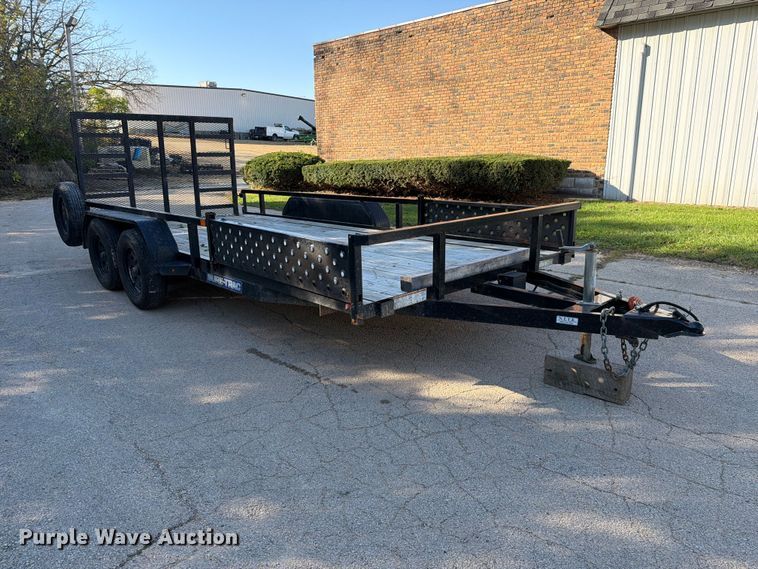 image for item FJ2066 2022 Sure-Trac ST8216TATTV-B-070 utility trailer