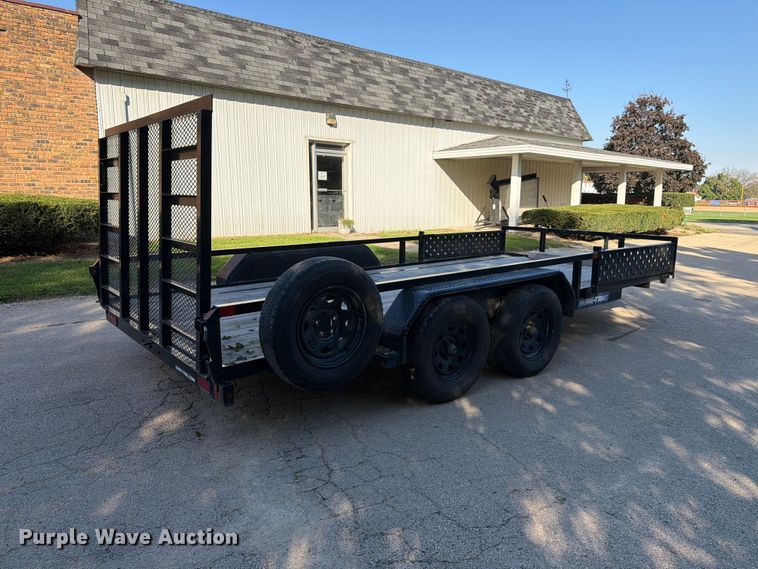 image for item FJ2066 2022 Sure-Trac ST8216TATTV-B-070 utility trailer