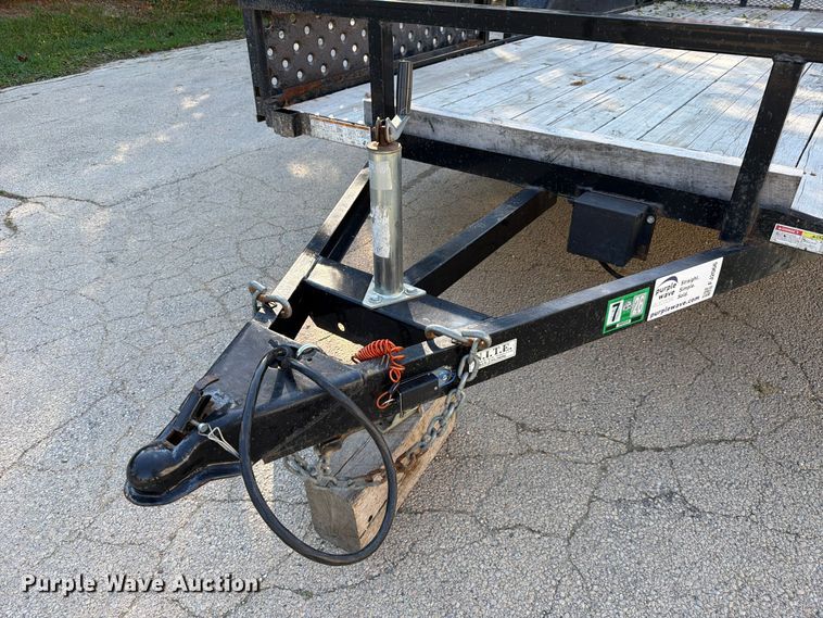 image for item FJ2066 2022 Sure-Trac ST8216TATTV-B-070 utility trailer