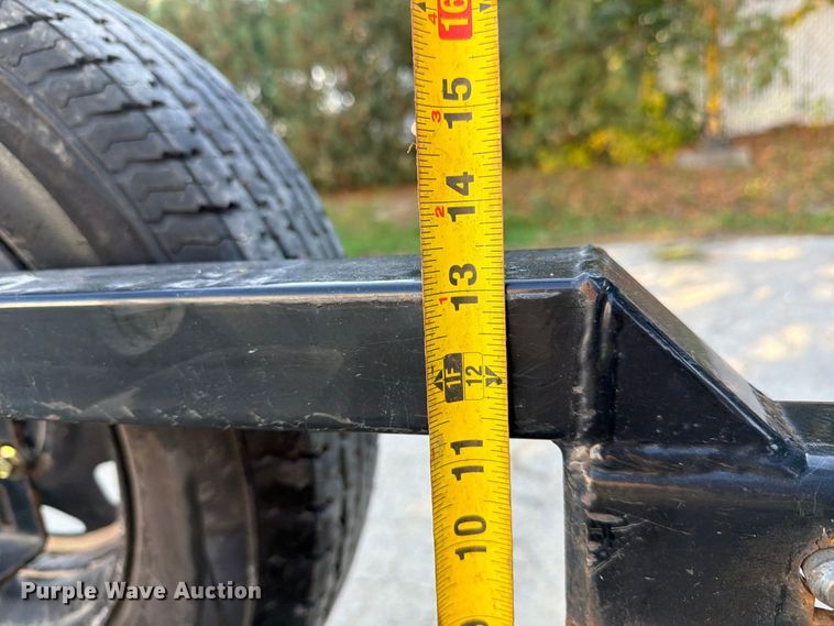 image for item FJ2066 2022 Sure-Trac ST8216TATTV-B-070 utility trailer