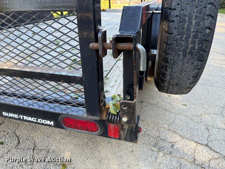 image for item FJ2066 2022 Sure-Trac ST8216TATTV-B-070 utility trailer