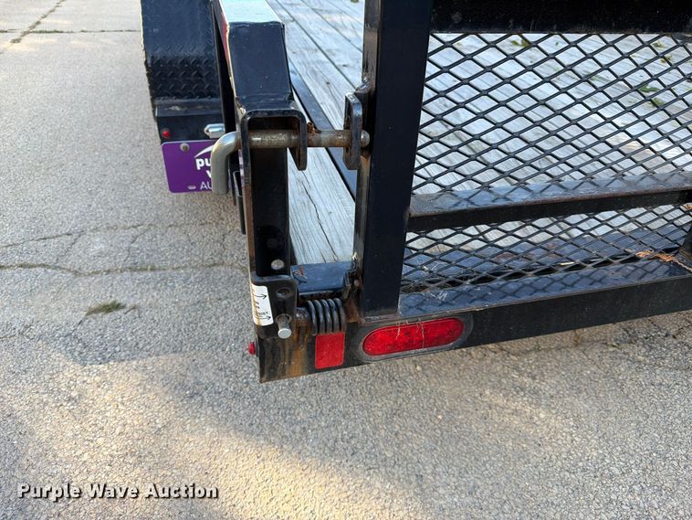 image for item FJ2066 2022 Sure-Trac ST8216TATTV-B-070 utility trailer