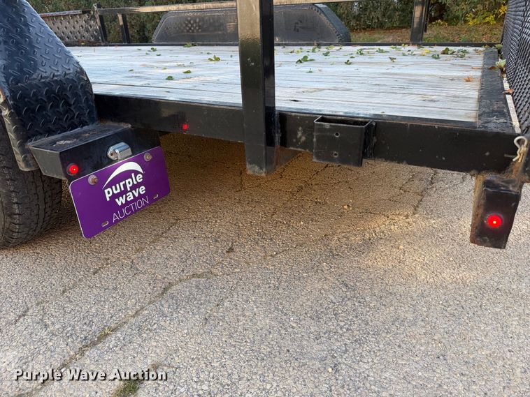 image for item FJ2066 2022 Sure-Trac ST8216TATTV-B-070 utility trailer