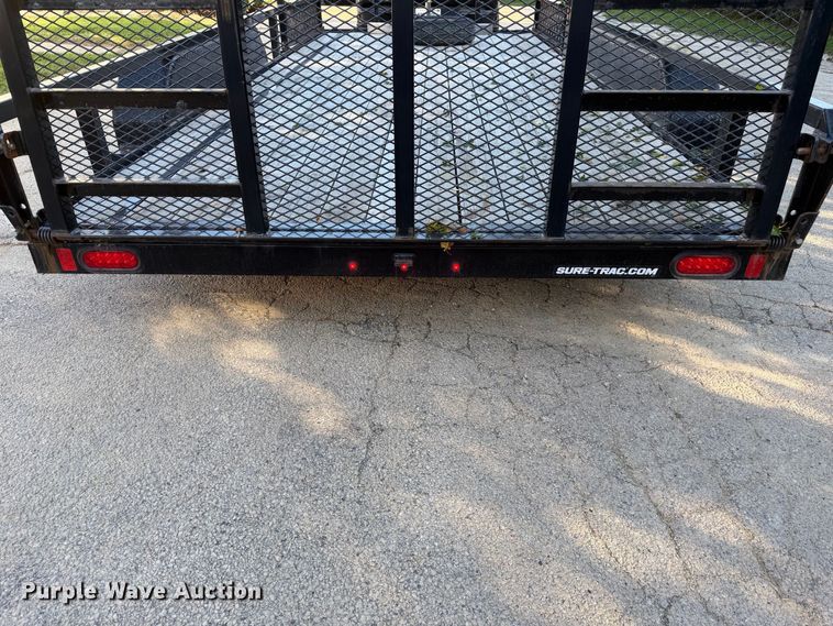 image for item FJ2066 2022 Sure-Trac ST8216TATTV-B-070 utility trailer