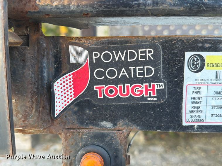 image for item FJ2066 2022 Sure-Trac ST8216TATTV-B-070 utility trailer