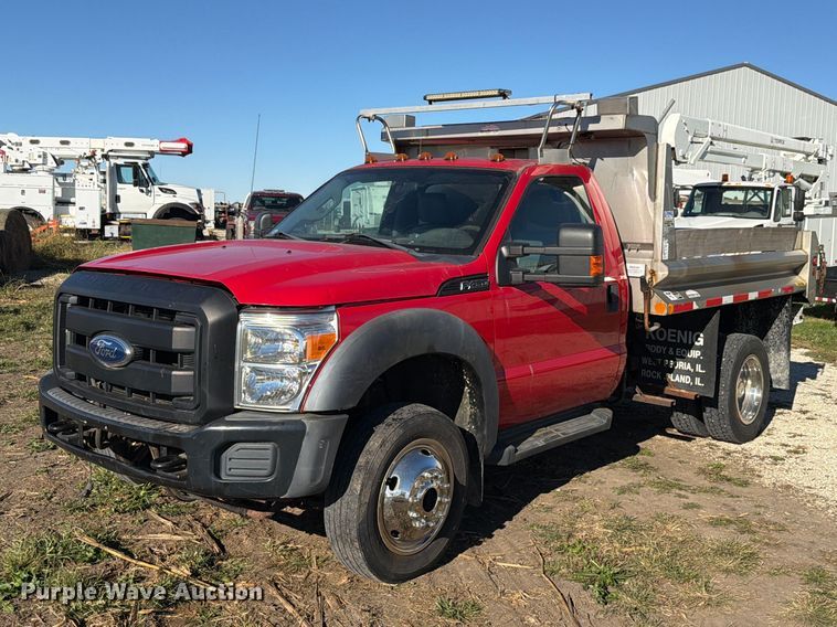 image for item FK4200 2011 Ford F450 dump truck