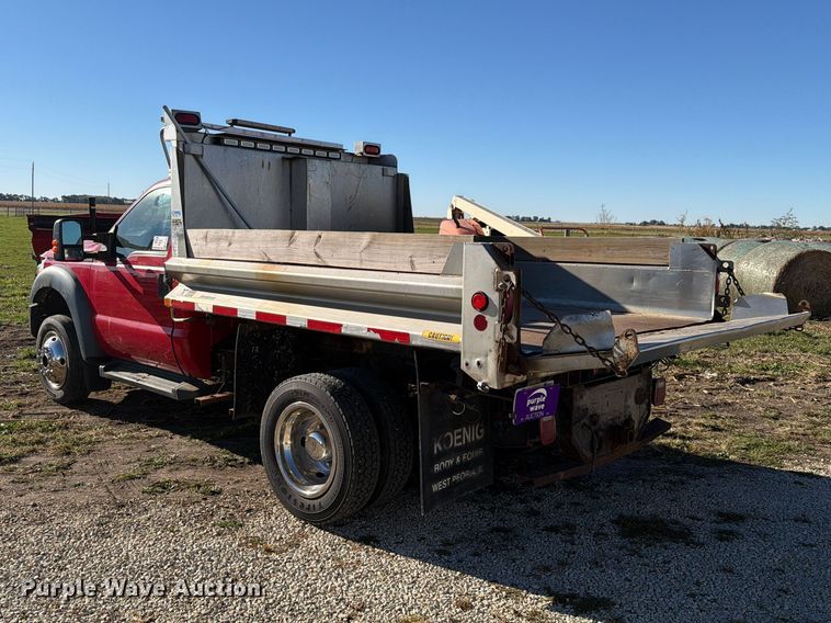 image for item FK4200 2011 Ford F450 dump truck