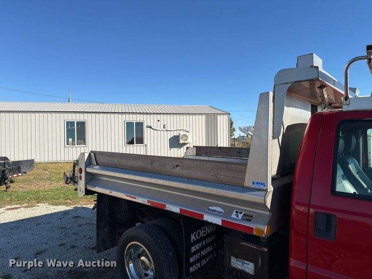 image for item FK4200 2011 Ford F450 dump truck