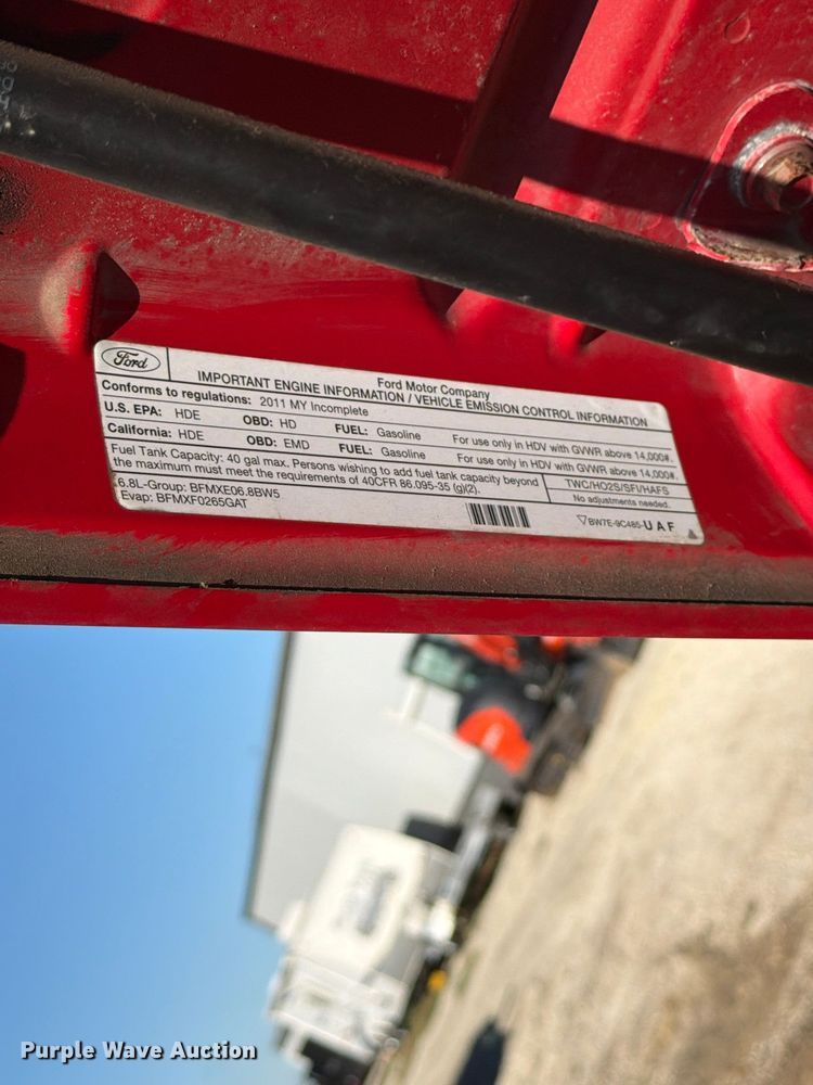 image for item FK4200 2011 Ford F450 dump truck