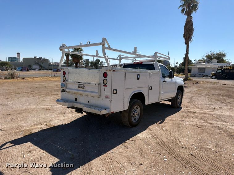 image for item FK4673 2017 Chevrolet Silverado 2500HD utility bed pickup truck