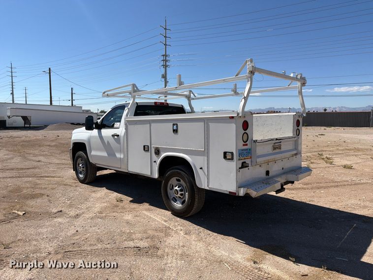 image for item FK4673 2017 Chevrolet Silverado 2500HD utility bed pickup truck