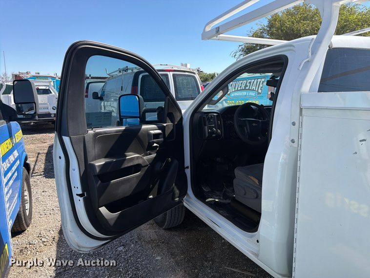 image for item FK4673 2017 Chevrolet Silverado 2500HD utility bed pickup truck