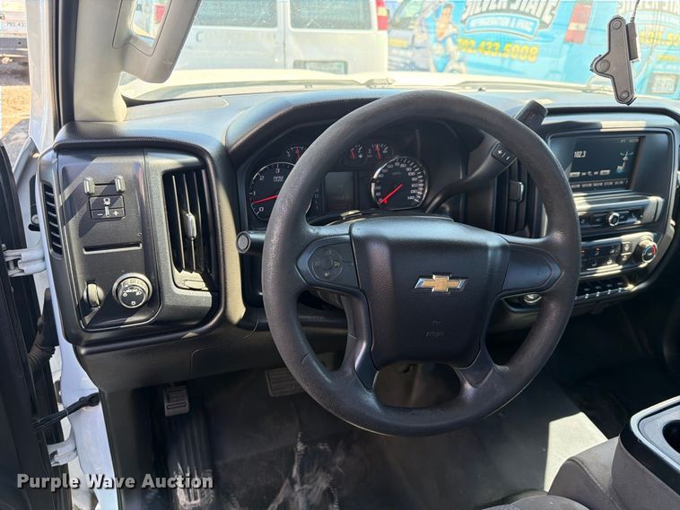 image for item FK4673 2017 Chevrolet Silverado 2500HD utility bed pickup truck