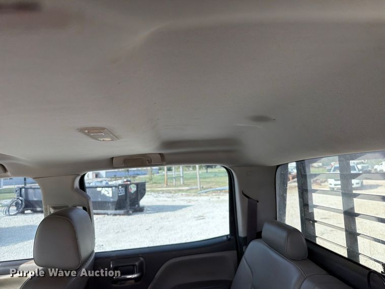 image for item FK5310 2017 Chevrolet Silverado 3500HD Crew Cab flatbed pickup truck