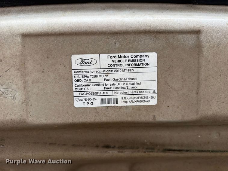 image for item FM6543 2010 Ford E350 handicap accessible van