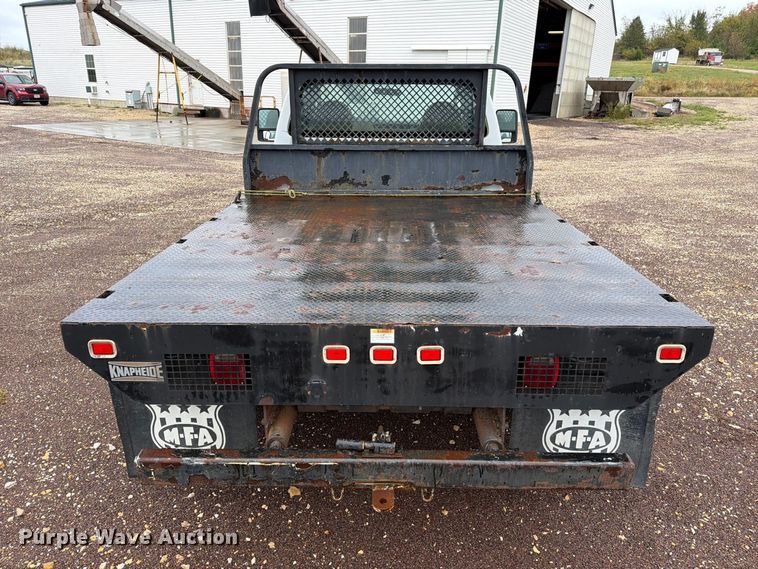 image for item FM6546 2008 Ford F550 Super Duty XL flatbed truck