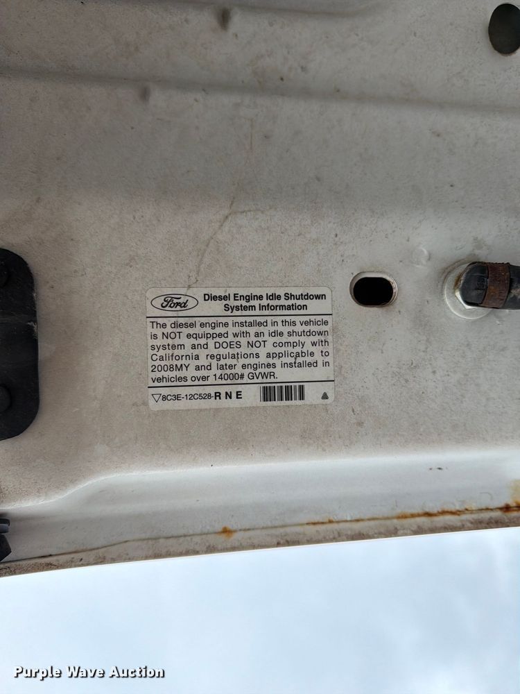 image for item FM6546 2008 Ford F550 Super Duty XL flatbed truck