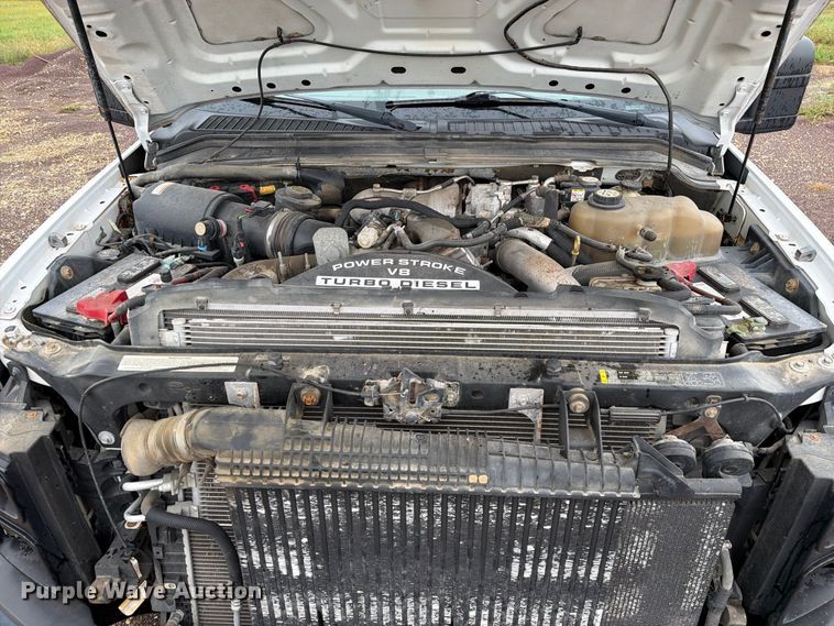 image for item FM6546 2008 Ford F550 Super Duty XL flatbed truck