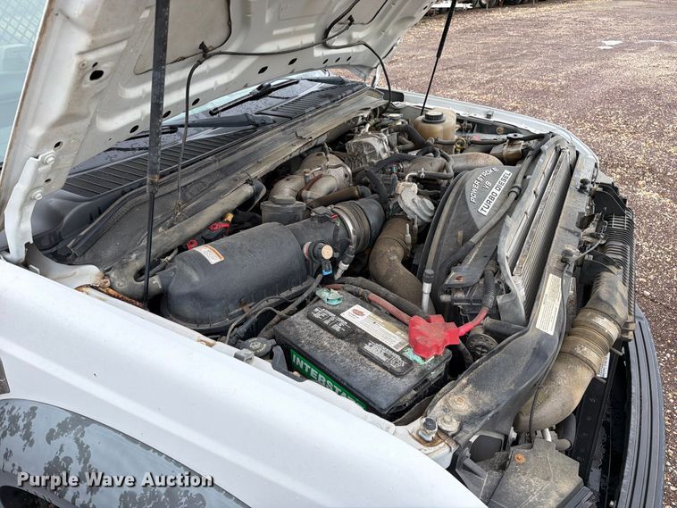 image for item FM6546 2008 Ford F550 Super Duty XL flatbed truck