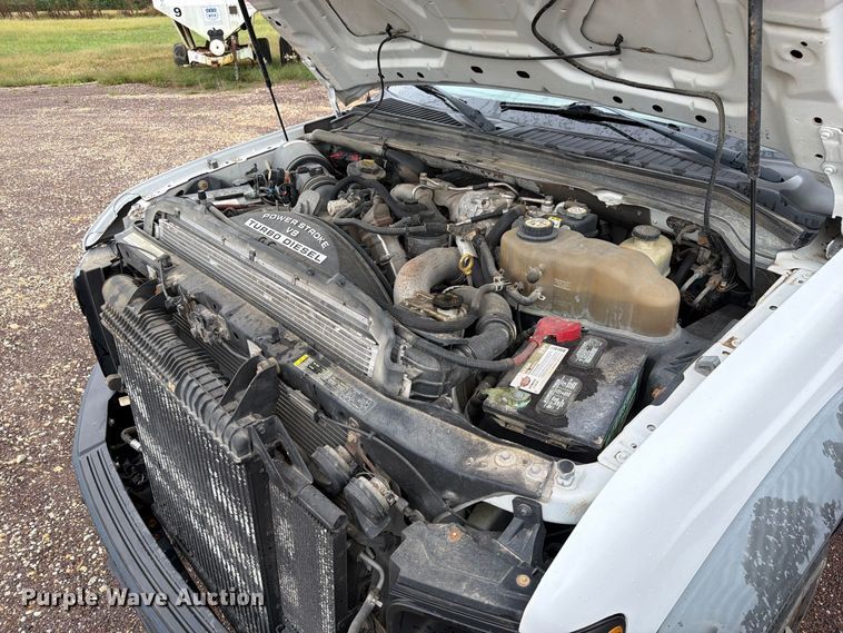 image for item FM6546 2008 Ford F550 Super Duty XL flatbed truck