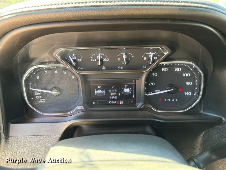 image for item FM6574 2021 GMC Sierra 1500 Crew Cab pickup truck