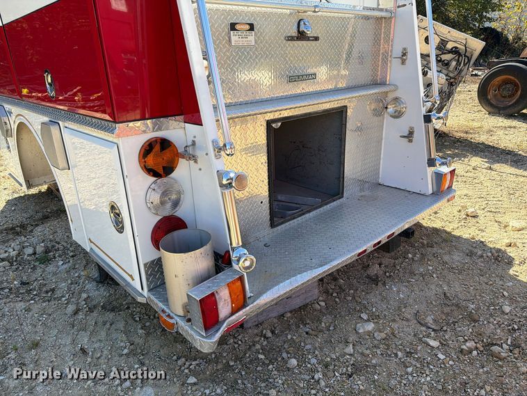 image for item FM6596 Grumman fire truck bed