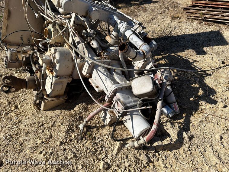 image for item FM6597 Waterous CS fire truck pump system