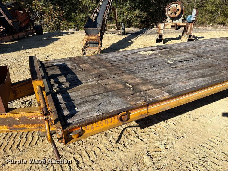 image for item FM6601 1990 CZ Engineering CZ24KT equipment trailer