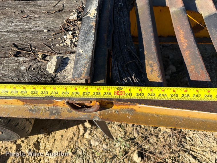 image for item FM6601 1990 CZ Engineering CZ24KT equipment trailer