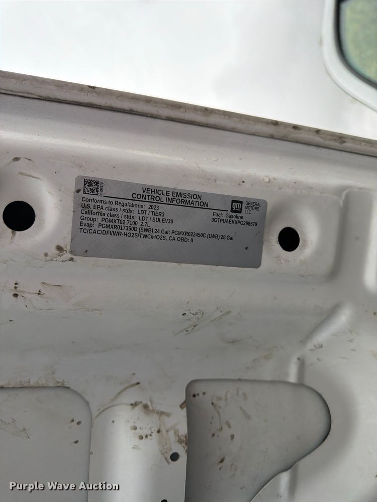 image for item FM7723 2023 GMC Sierra 1500 Crew Cab pickup truck
