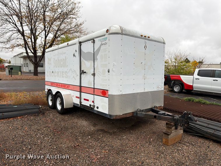 image for item FM7724 1998 Cascade Custom Manufacturing Inc. enclosed cargo trailer