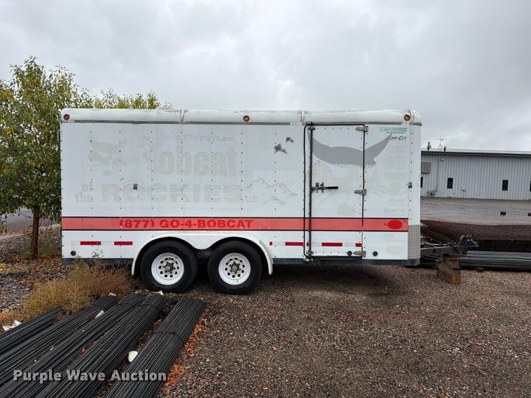 image for item FM7724 1998 Cascade Custom Manufacturing Inc. enclosed cargo trailer