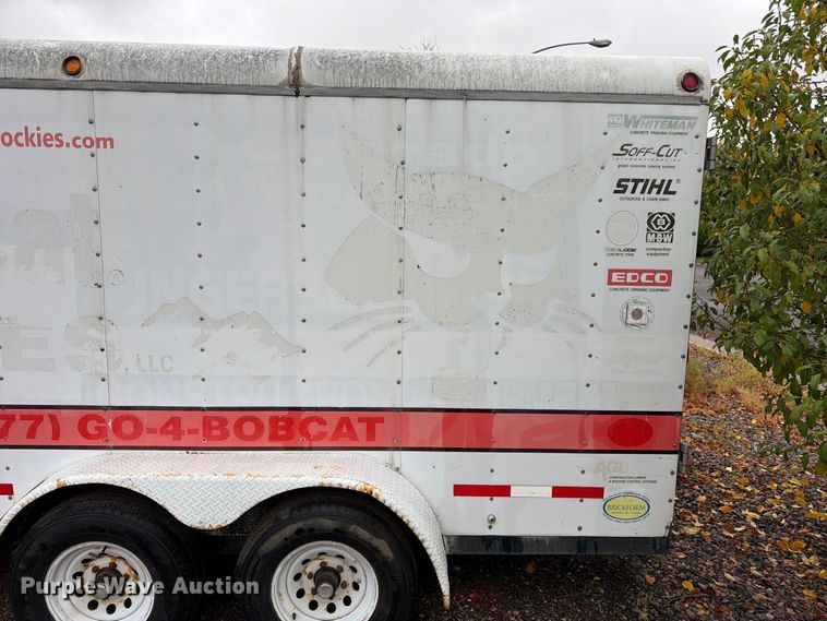 image for item FM7724 1998 Cascade Custom Manufacturing Inc. enclosed cargo trailer
