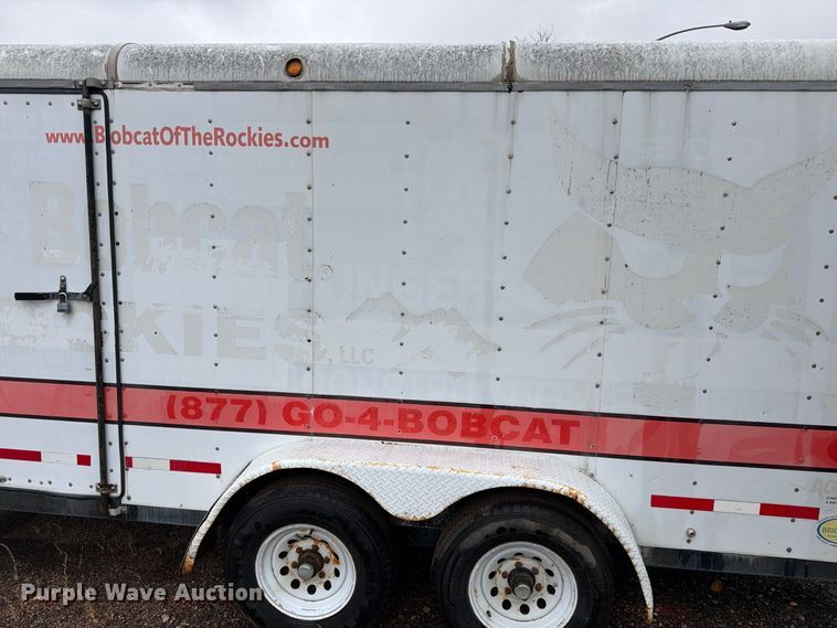 image for item FM7724 1998 Cascade Custom Manufacturing Inc. enclosed cargo trailer