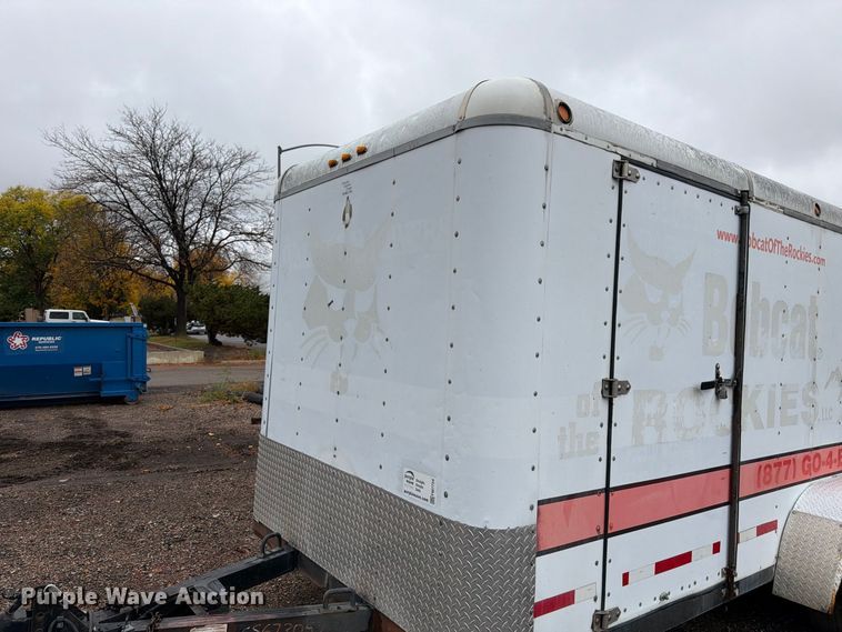 image for item FM7724 1998 Cascade Custom Manufacturing Inc. enclosed cargo trailer