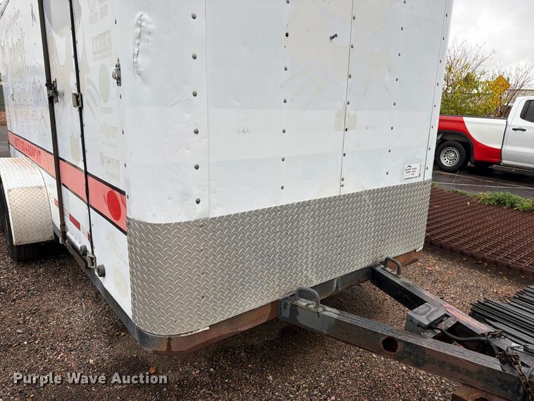 image for item FM7724 1998 Cascade Custom Manufacturing Inc. enclosed cargo trailer