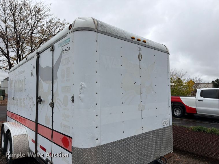 image for item FM7724 1998 Cascade Custom Manufacturing Inc. enclosed cargo trailer