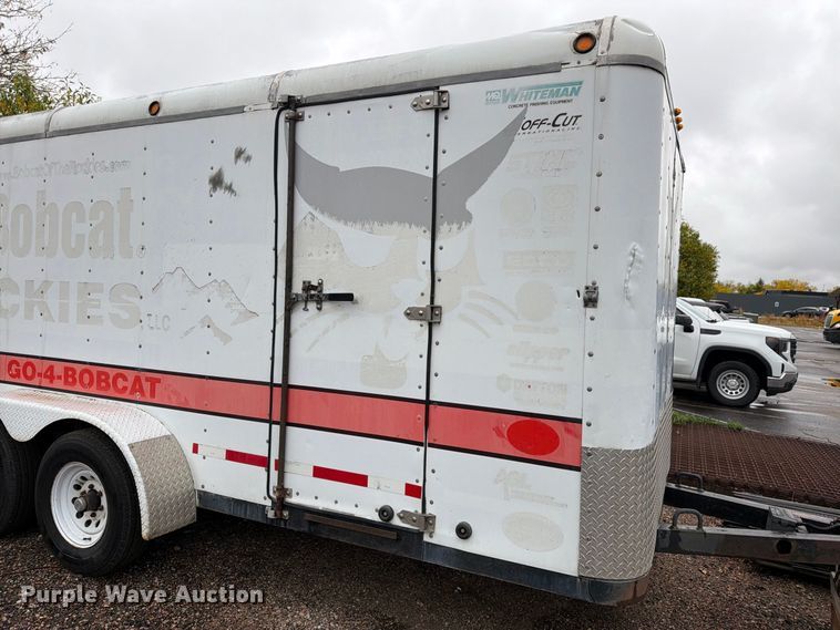 image for item FM7724 1998 Cascade Custom Manufacturing Inc. enclosed cargo trailer