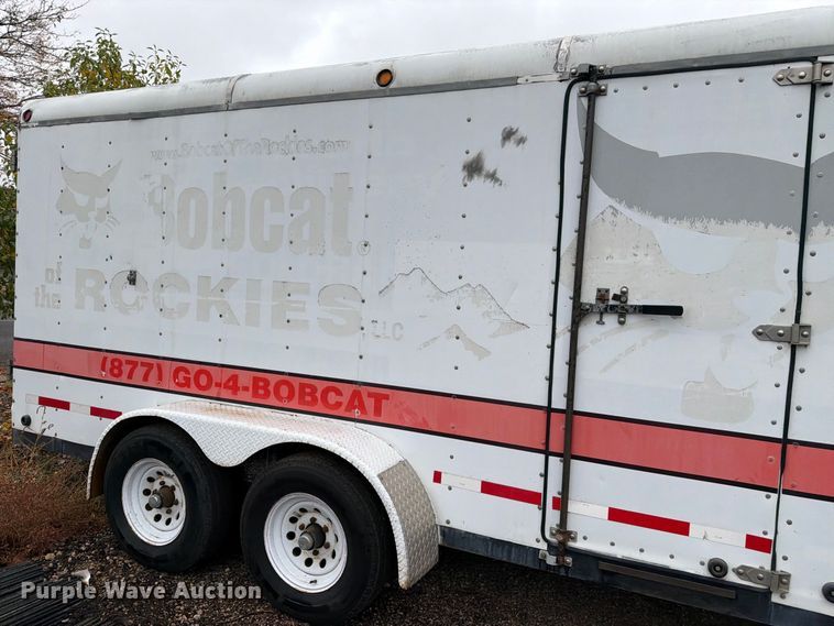 image for item FM7724 1998 Cascade Custom Manufacturing Inc. enclosed cargo trailer