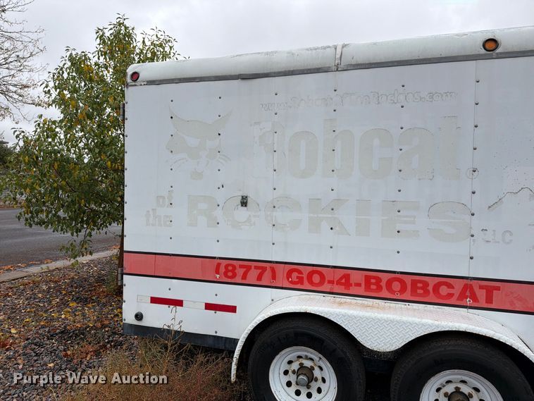 image for item FM7724 1998 Cascade Custom Manufacturing Inc. enclosed cargo trailer