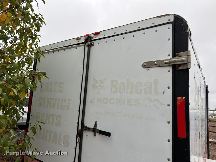 image for item FM7724 1998 Cascade Custom Manufacturing Inc. enclosed cargo trailer