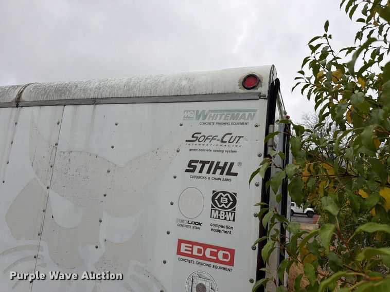 image for item FM7724 1998 Cascade Custom Manufacturing Inc. enclosed cargo trailer