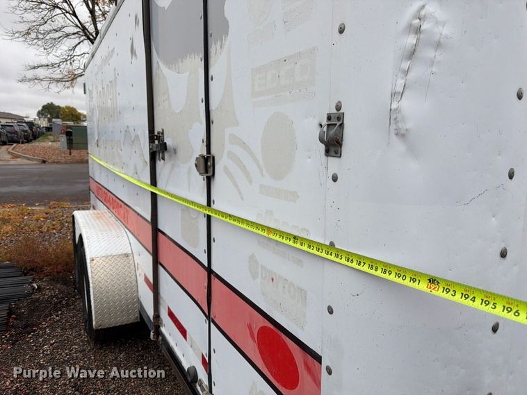 image for item FM7724 1998 Cascade Custom Manufacturing Inc. enclosed cargo trailer
